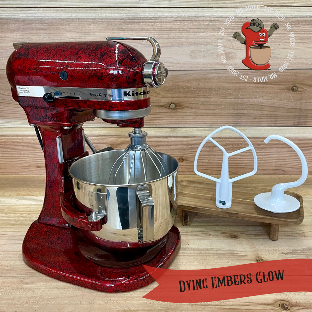 Mr. Mixer Signature Upgraded KitchenAid Dying Embers Glow with